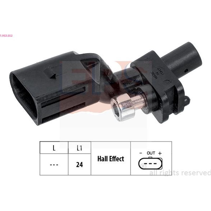 Senzor impulsuri, arbore cotit - EPS-1-953-552