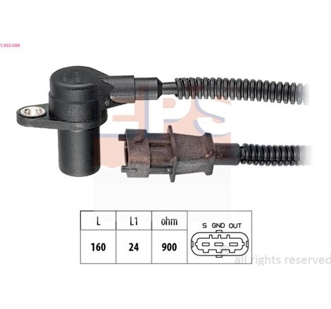 Senzor impulsuri, arbore cotit - EPS-1-953-588