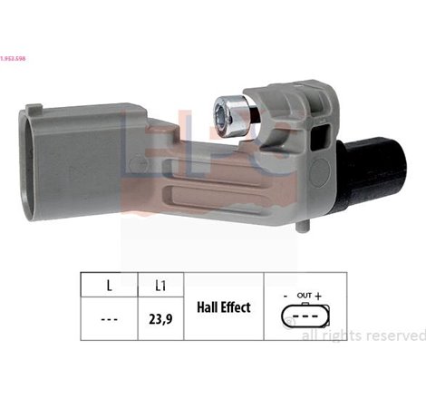Senzor impulsuri, arbore cotit - EPS-1-953-598