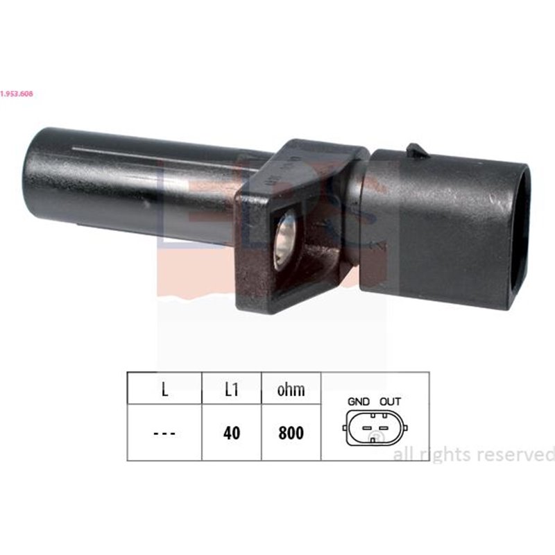 Senzor impulsuri, arbore cotit - EPS-1-953-608