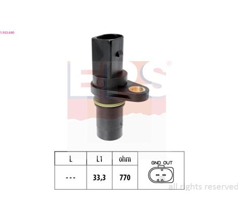 Senzor impulsuri, arbore cotit - EPS-1-953-640