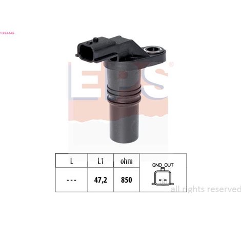 Senzor impulsuri, arbore cotit - EPS-1-953-645