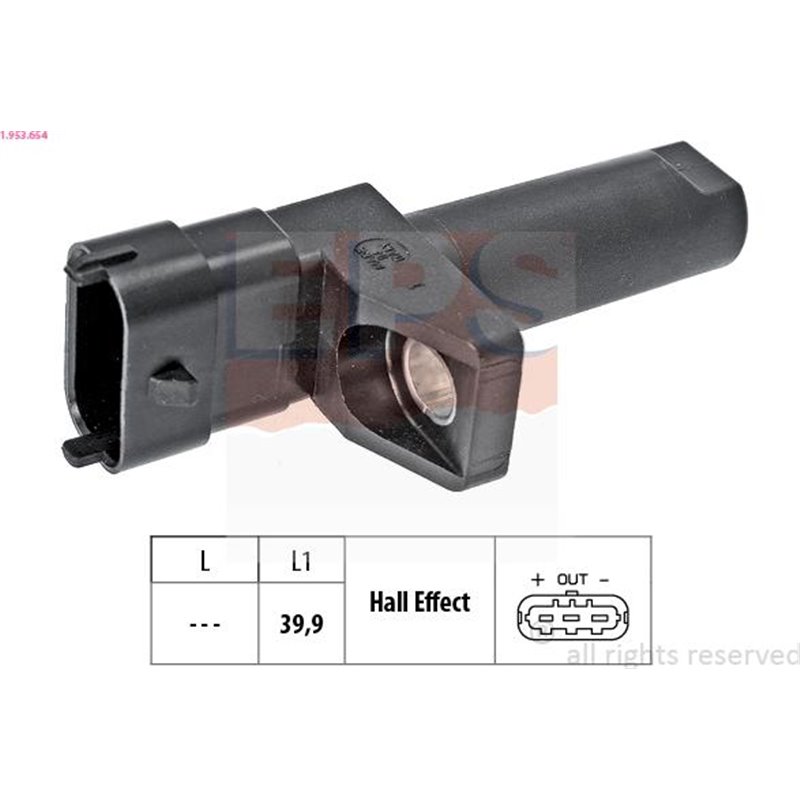 Senzor impulsuri, arbore cotit - EPS-1-953-654