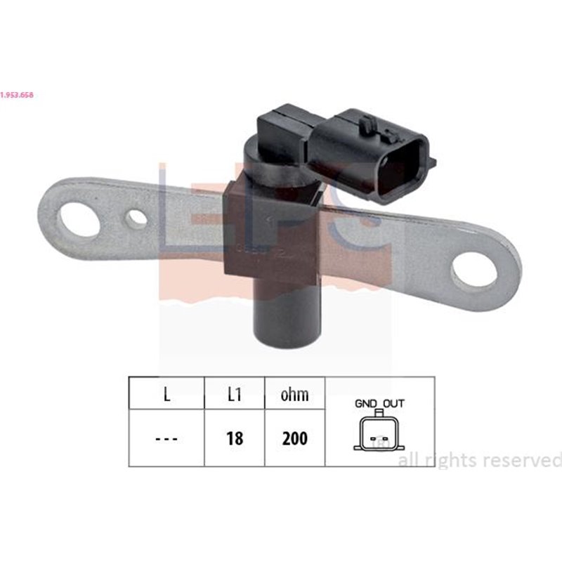 Senzor impulsuri, arbore cotit - EPS-1-953-658