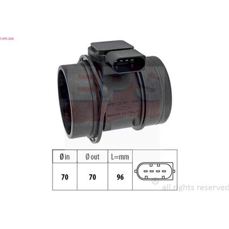 Senzor debit aer - EPS-1-991-358