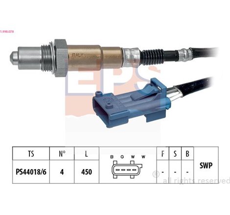 Sonda Lambda - EPS-1-998-078