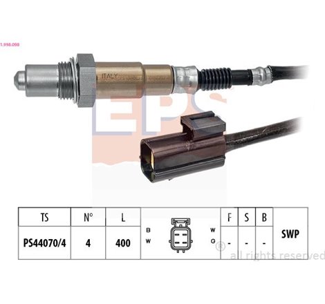 Sonda Lambda - EPS-1-998-098