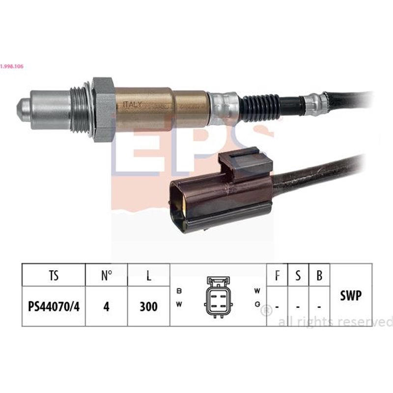 Sonda Lambda - EPS-1-998-106