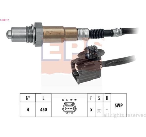 Sonda Lambda - EPS-1-998-117