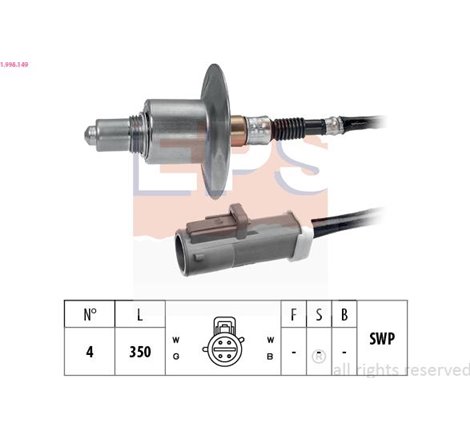 Sonda Lambda - EPS-1-998-149