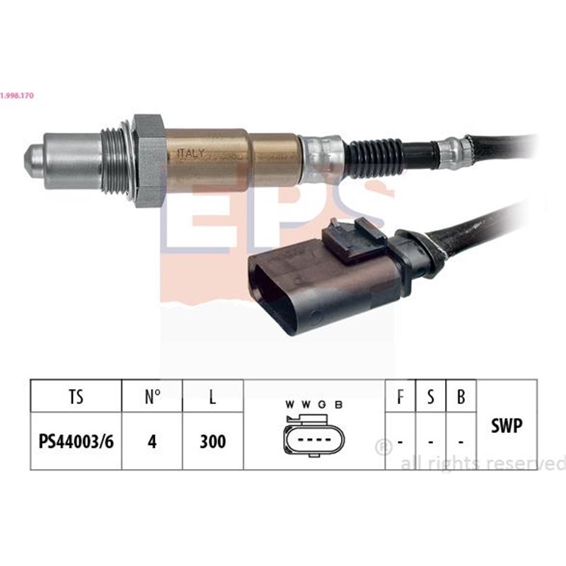 Sonda Lambda - EPS-1-998-170