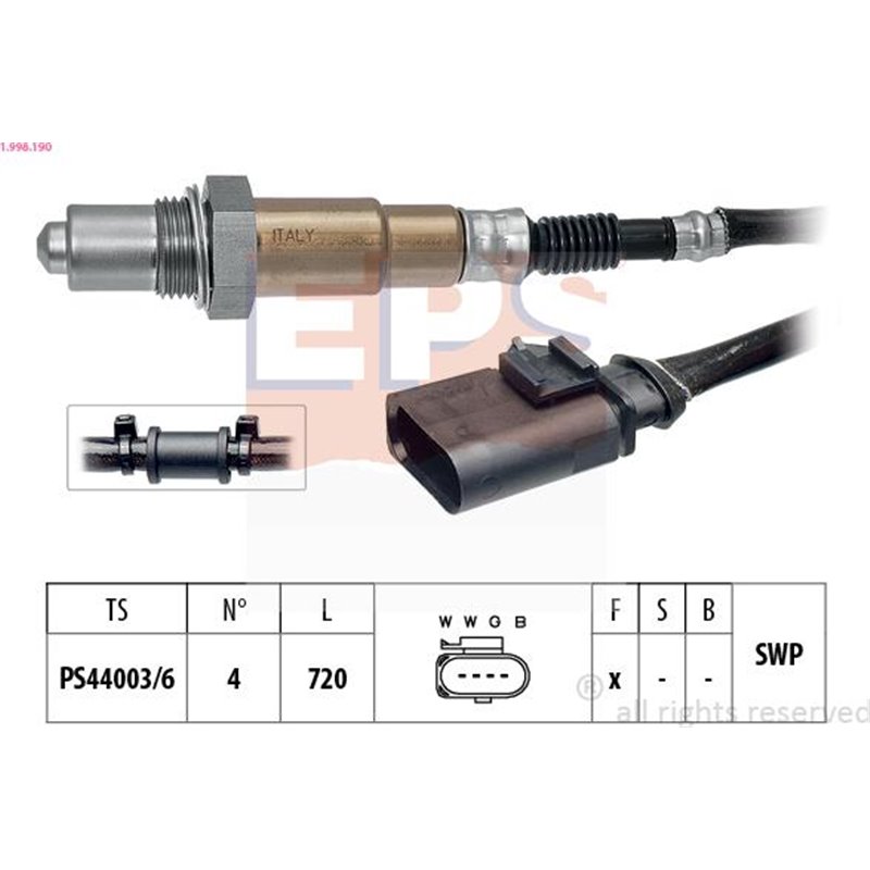 Sonda Lambda - EPS-1-998-190