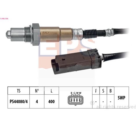 Sonda Lambda - EPS-1-998-196