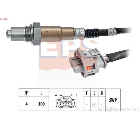 Sonda Lambda - EPS-1-998-214