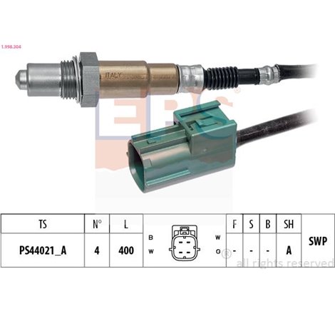 Sonda Lambda - EPS-1-998-304