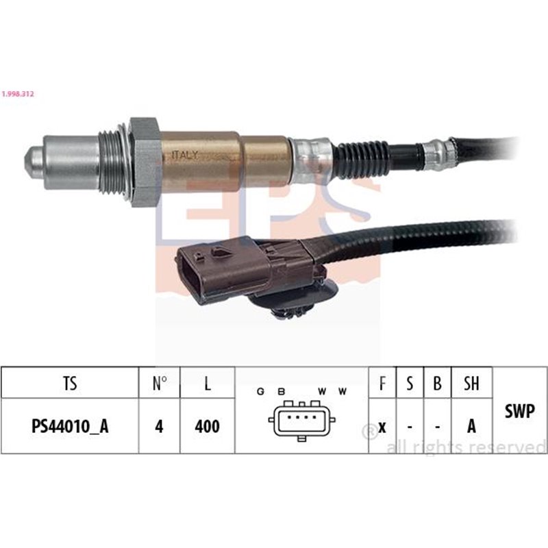 Sonda Lambda - EPS-1-998-312