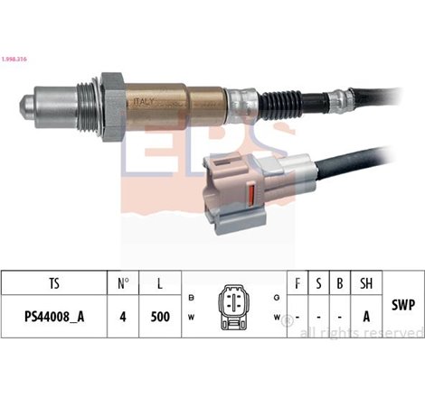 Sonda Lambda - EPS-1-998-316