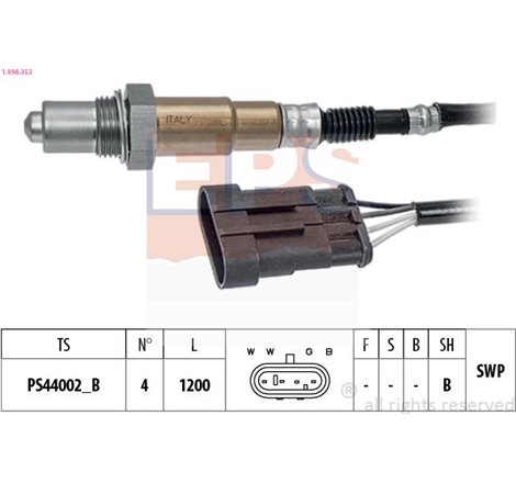 Sonda Lambda - EPS-1-998-353