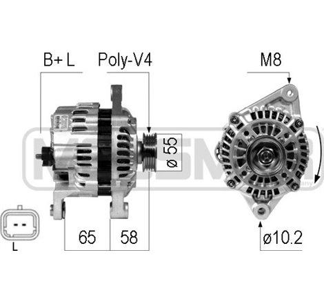 Generator / Alternator - ERA-210710A