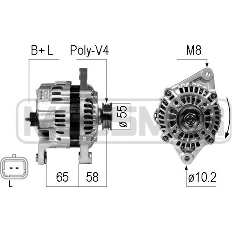 Generator / Alternator - ERA-210710A