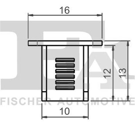 Clips. acoperire decorativa si protectie - FA1-11-10017.5 - FA1-11-10017.5