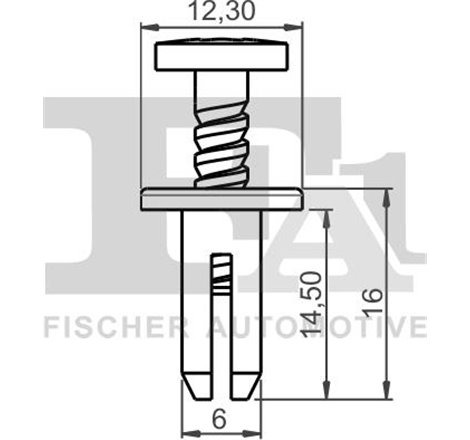 Clips. acoperire decorativa si protectie - FA1-11-30011.5 - FA1-11-30011.5