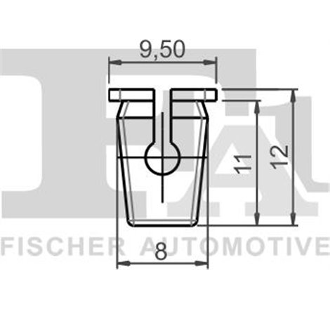 Clips. acoperire decorativa si protectie - FA1-12-60003.10 - FA1-12-60003.10