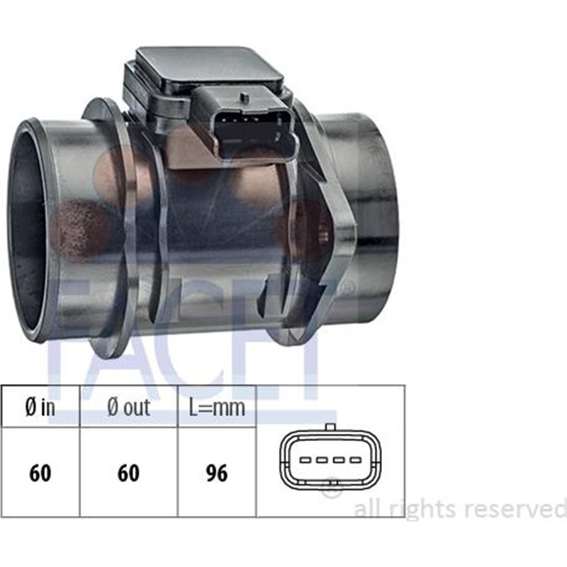 Senzor debit aer - FACET-10.1301