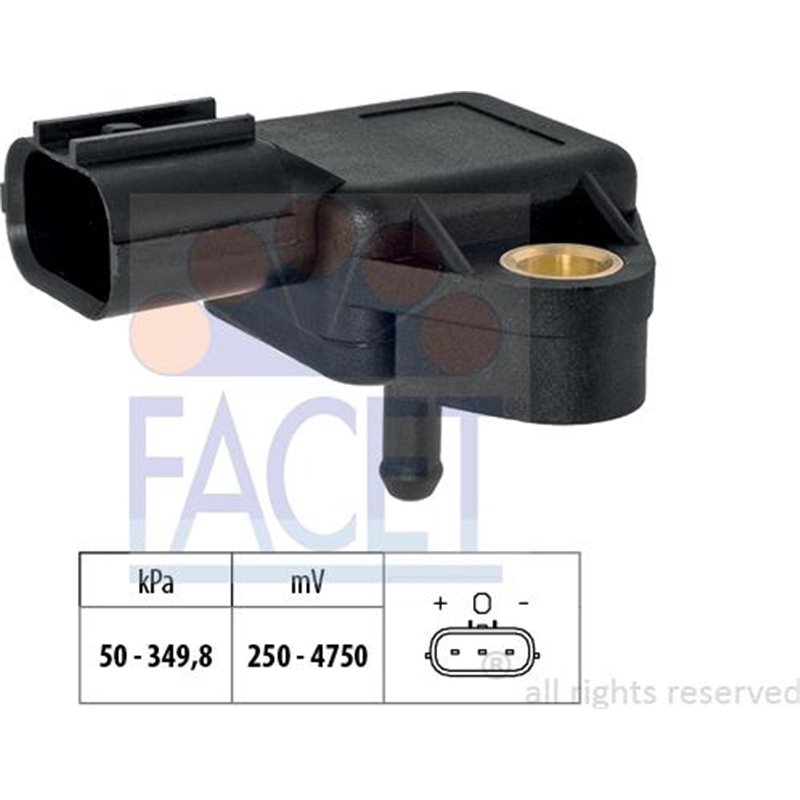 Senzor,presiune supraalimentare - FACET-10.3262