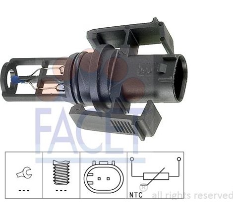 Senzor,temperatura aer admisie - FACET-10.4014