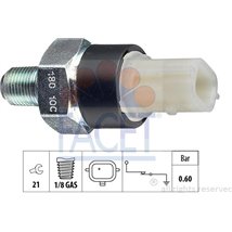 Senzor,presiune ulei - FACET-7.0180