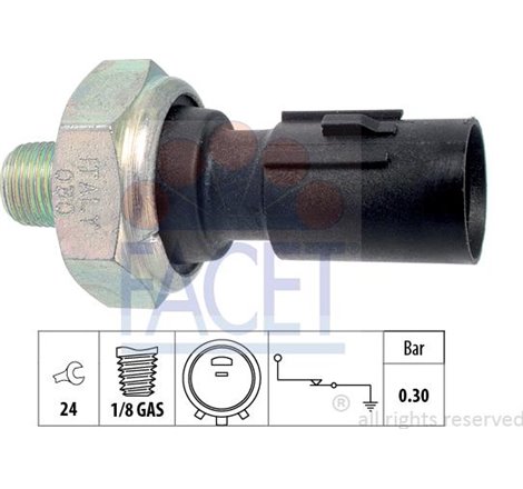 Senzor,presiune ulei - FACET-7.0195