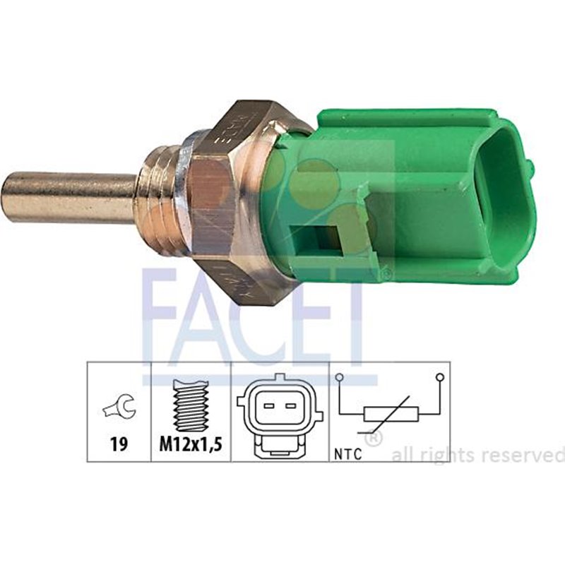 Senzor,temperatura ulei - FACET-7.3177