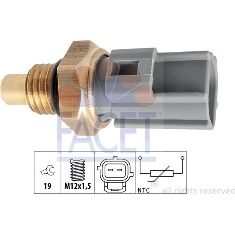 Senzor,temperatura combustibil - FACET-7.3281