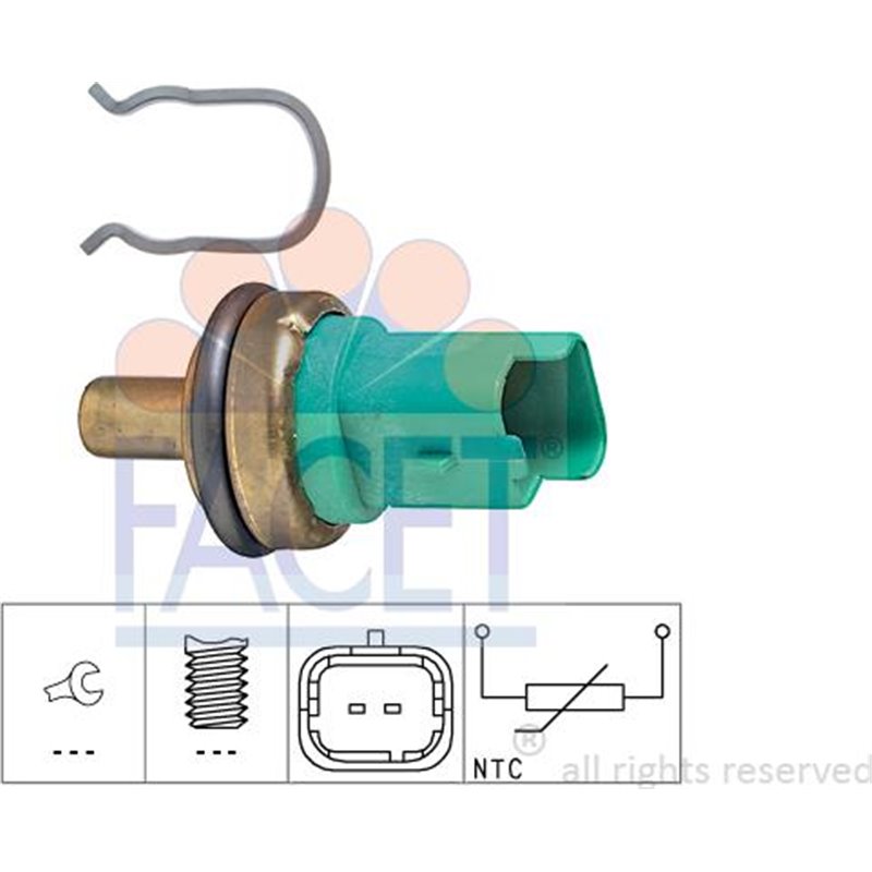 Senzor,temperatura ulei - FACET-7.3292