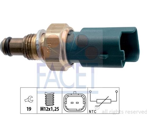 Senzor,temperatura lichid de racire - FACET-7.3317