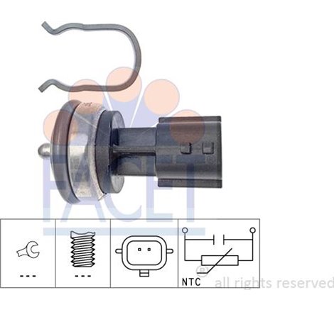 Senzor,temperatura lichid de racire - FACET-7.3337