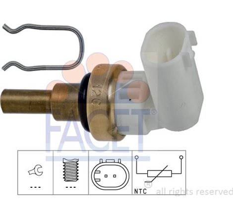 Senzor,temperatura lichid de racire - FACET-7.3360