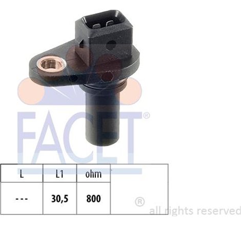 Senzor impulsuri, arbore cotit - FACET-9.0028