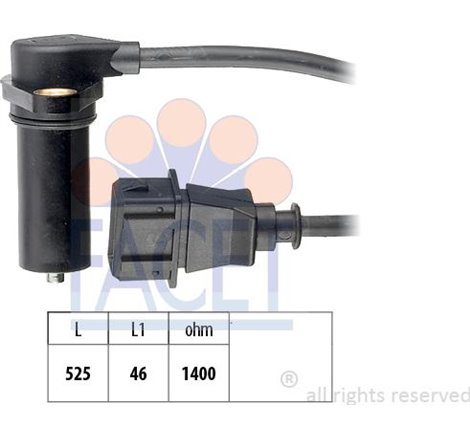 Senzor impulsuri, arbore cotit - FACET-9.0219