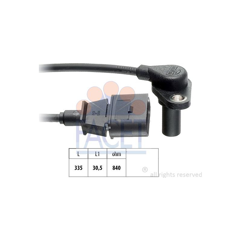 Senzor impulsuri, arbore cotit - FACET-9.0220