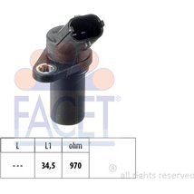 Senzor impulsuri, arbore cotit - FACET-9.0235
