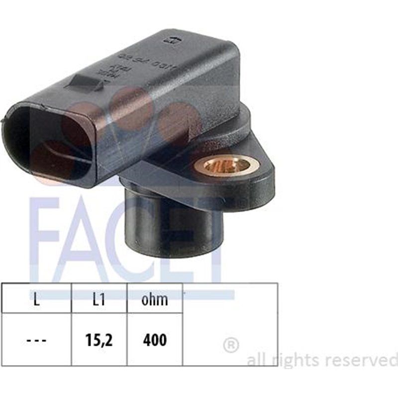 Senzor impulsuri, arbore cotit - FACET-9.0294