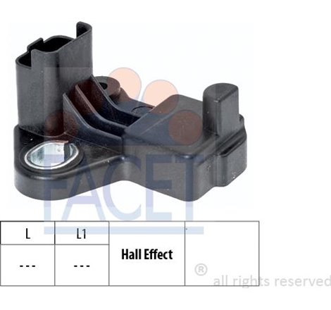 Senzor impulsuri, arbore cotit - FACET-9.0458