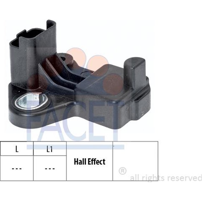 Senzor impulsuri, arbore cotit - FACET-9.0458