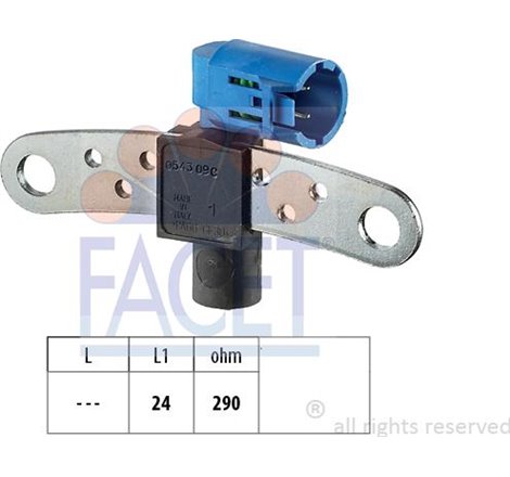 Senzor impulsuri, arbore cotit - FACET-9.0543
