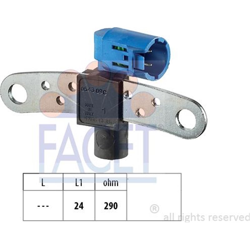 Senzor impulsuri, arbore cotit - FACET-9.0543