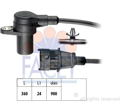 Senzor impulsuri, arbore cotit - FACET-9.0564