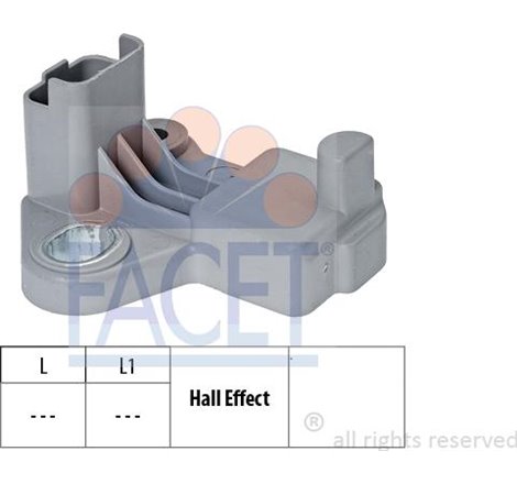 Senzor impulsuri, arbore cotit - FACET-9.0602