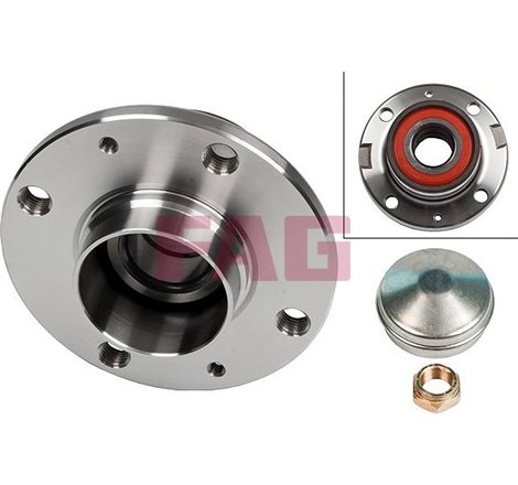 Set de rulmenti cu butuc Spate DR-ST cu mufa 30x120x63.8 ABARTH GRANDE PUNTO. PUNTO. PUNTO EVO. FIAT GRANDE PUNTO. PUNTO. PUNTO 